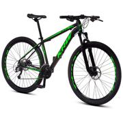 Bicicleta Krw S37 Aro 29 Susp. Dianteira 24 Marchas - Preto/verde