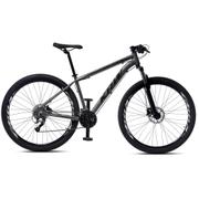 Bicicleta Krw X33 Aro 29 Susp. Dianteira 24 Marchas - Prata/preto