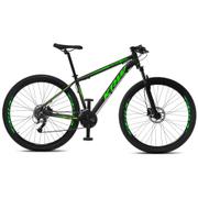 Bicicleta Krw R8 Aro 29 Susp. Dianteira 27 Marchas - Preto/verde