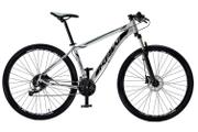 Bicicleta Krw S9 Aro 29 Susp. Dianteira 27 Marchas - Prata/preto
