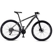 Bicicleta Krw S51 Aro 29 Susp. Dianteira 24 Marchas - Prata/preto