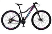 Bicicleta Krw Tz-15 Aro 29 Susp. Dianteira 21 Marchas - Preto/rosa