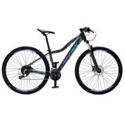 Bicicleta Krw Sx34 Aro 29 Susp. Dianteira 24 Marchas - Azul/preto/rosa