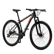 Bicicleta Krw Sx1 Aro 29 Susp. Dianteira 24 Marchas - Azul/laranja