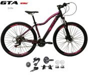 Bicicleta Ksw Mwza Disc M Aro 29 Susp. Dianteira 18 Marchas - Preto/rosa