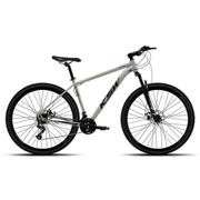 Bicicleta Ksw Xlt 100 Disc H Aro 29 Susp. Dianteira 21 Marchas - Cinza/preto