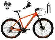 Bicicleta Ksw Xlt Disc M Aro 29 Susp. Dianteira 24 Marchas - Laranja