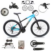 Bicicleta Ksw Xlt Disc H Aro 29 Susp. Dianteira 12 Marchas - Azul/preto