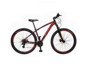 Bicicleta Ksw Xlt Disc M Aro 29 Susp. Dianteira 27 Marchas - Preto/laranja/vermelho