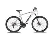 Bicicleta Ksw Xlt Disc H T21 Aro 29 Susp. Dianteira 27 Marchas - Branco/preto