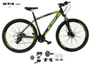 Bicicleta Ksw Xlt Disc M Aro 29 Susp. Dianteira 18 Marchas - Preto/verde