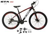 Bicicleta Ksw Xlt Disc M Aro 29 Susp. Dianteira 18 Marchas - Preto/vermelho/branco