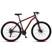 Bicicleta Colli Bike Athenas Disc M Aro 29 Susp. Dianteira 21 Marchas - Preto/vermelho