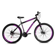 Bicicleta Avance Bike Tropper Aro 29 Susp. Dianteira 21 Marchas - Preto/rosa