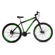 Bicicleta Avance Bike Tropper Aro 29 Susp. Dianteira 21 Marchas - Preto/verde