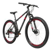 Bicicleta Caloi Supra Aro 29 Susp. Dianteira 21 Marchas - Cinza/vermelho