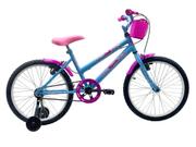 Bicicleta Route Bike Doll Aro 20 Rígida 1 Marcha - Azul