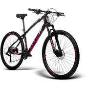 Bicicleta Gts M1 I-vtec Absolute Aro 29 Susp. Dianteira 27 Marchas - Preto/rosa