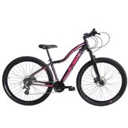 Bicicleta Ksw Mwza Disc M Aro 29 Susp. Dianteira 24 Marchas - Preto/rosa