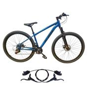 Bicicleta Ksw Xlt 100 Disc H Aro 29 Susp. Dianteira 21 Marchas - Azul/preto