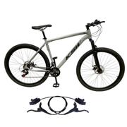 Bicicleta Ksw Xlt Disc M Aro 29 Susp. Dianteira 21 Marchas - Cinza/preto