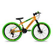 Bicicleta Colli Bike Grau Aro 26 Susp. Dianteira 21 Marchas - Laranja/preto