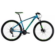 Bicicleta Groove Hype 70 T19 Aro 29 Susp. Dianteira 27 Marchas - Azul/verde