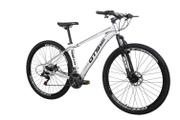 Bicicleta Gts Pro M5 Techs Aro 29 Susp. Dianteira 21 Marchas - Branco