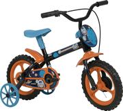 Bicicleta Athor Bike Athornauta Aro 12 Rígida 1 Marcha - Preto/laranja/azul