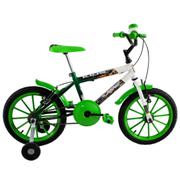 Bicicleta Dalannio Bike Kids Aro 16 Rígida 1 Marcha - Branco/verde