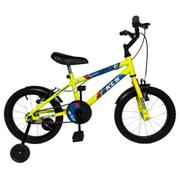 Bicicleta Kls Heroes Aro 16 Rígida 1 Marcha - Amarelo/preto