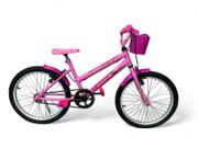 Bicicleta Avance Bike Aro 20 Rígida 1 Marcha - Rosa