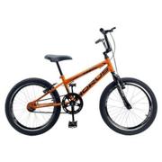Bicicleta Route Bike Bmx Cross Aro 20 Rígida 1 Marcha - Laranja