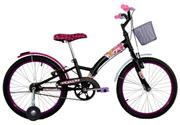 Bicicleta Dalannio Bike Fashion Aro 20 Rígida 1 Marcha - Preto