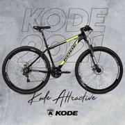 Bicicleta Kode Attractive Aro 29 Susp. Dianteira 21 Marchas - Amarelo/preto