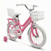 Bicicleta Krw Lara Aro 16 Rígida 1 Marcha - Branco/rosa