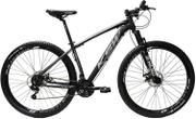 Bicicleta Ksw Xlt 100 Disc M Aro 29 Susp. Dianteira 24 Marchas - Preto/prata