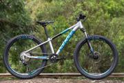 Bicicleta Sense Bike Impact Grom Aro 24 Susp. Dianteira 9 Marchas - Azul/cinza