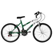 Bicicleta Ultra Bikes Pro Tork Aro 24 Rígida 18 Marchas - Branco/verde
