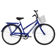Bicicleta Ultra Bikes Poti Wave Aro 26 Rígida 1 Marcha - Azul