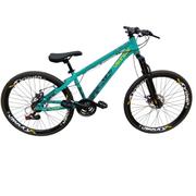 Bicicleta Vikingx Tuff 30 Aro 26 Susp. Dianteira 24 Marchas - Azul