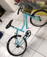 Bicicleta Cairu Princess Aro 20 Rígida 1 Marcha - Azul/branco