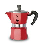 Cafeteira Italiana Bialetti Moka Express 150ml Vermelho - 10010123