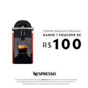 Cafeteira Expresso Nespresso Pixie Carmim Vermelho 110v - D61brdrne