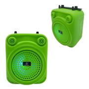 Caixa de Som Kapbom Verde Ka-9112