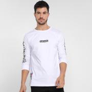 camiseta ecko logo camo manga longa masculina