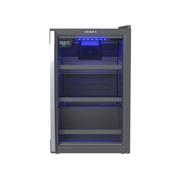 Geladeira/refrigerador 82 Litros 1 Portas Grafite Blue Light - Venax - 110v - Expvq100
