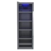 Geladeira/refrigerador 209 Litros 1 Portas Cinza Blue Light Invertida - Venax - 220v - Expvq200