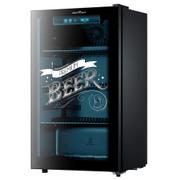 Geladeira/refrigerador 96 Litros 1 Portas Preto - Britânia - 110v - Bcv130p