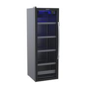 Geladeira/refrigerador 209 Litros 1 Portas Preto Blue Light Invertida - Venax - 220v - Expvq200